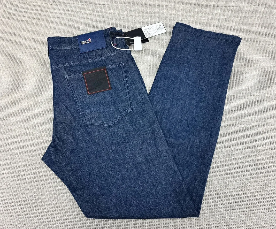 Embroidery On Jeans - OECHSLI Jeans Katun Tipis Pria 2025