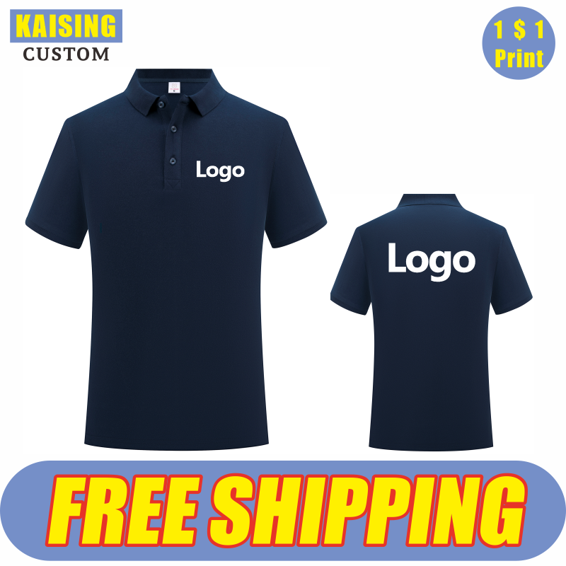 Embroidery Cotton Shirt - KAISING Kemeja Polo Katun Murni Kualitas