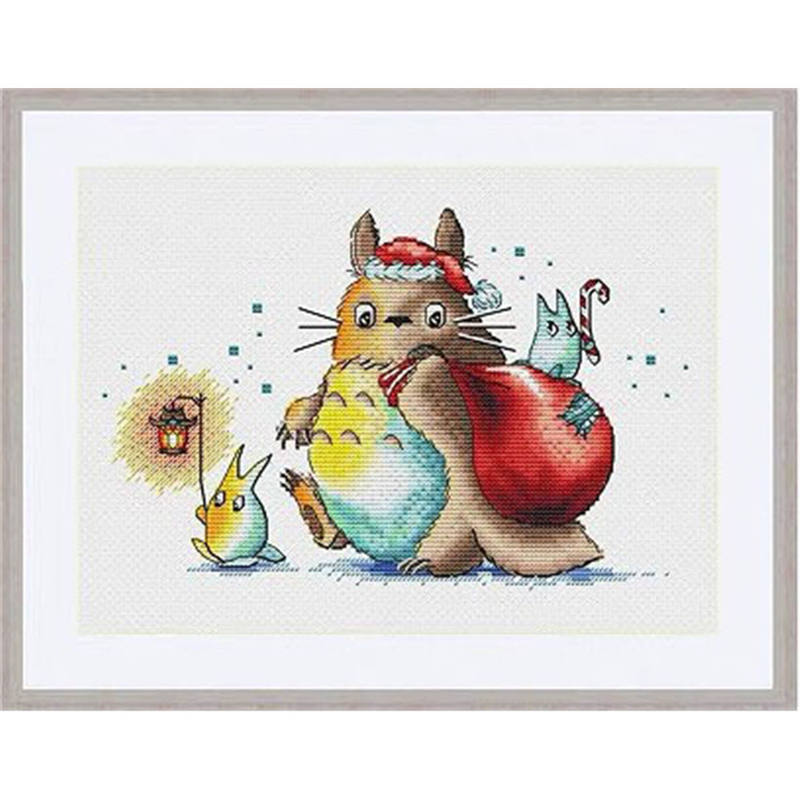 Embroidery World - ZZ5967 Kit Sulaman Silang, Kerajinan Tangan,