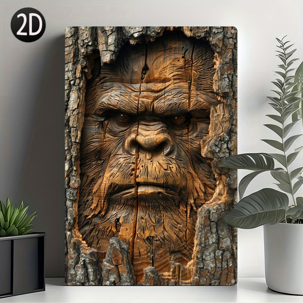 Embroidery Moisturizer - Papan Tanda Dinding Bigfoot 8x12' (20x30cm)