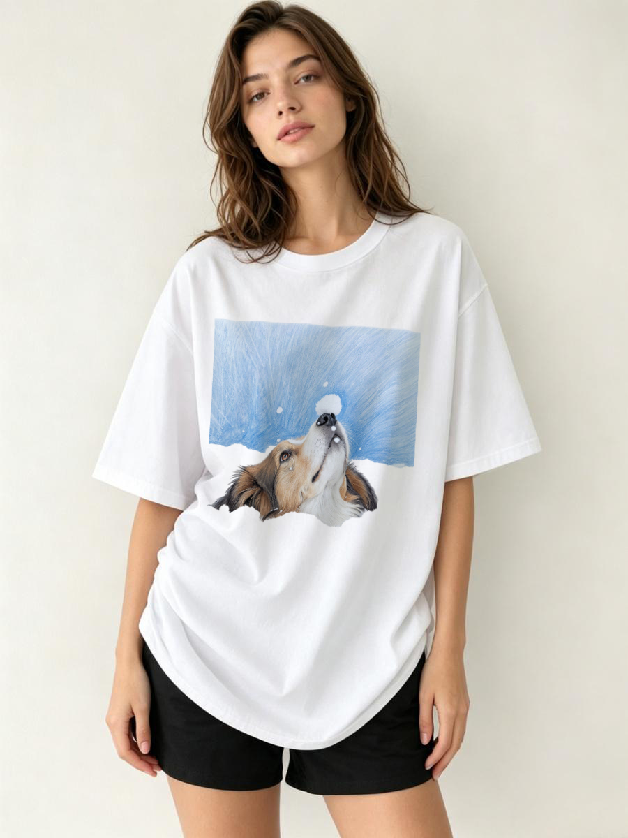 Embroidery Moisturizer - Kaos T-Shirt Basic untuk Kantor, Bahan