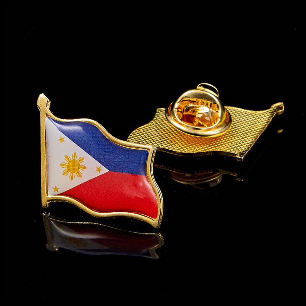 Embroidery World - Lencana Patriot Nasional Filipina, aksesoris Fashion