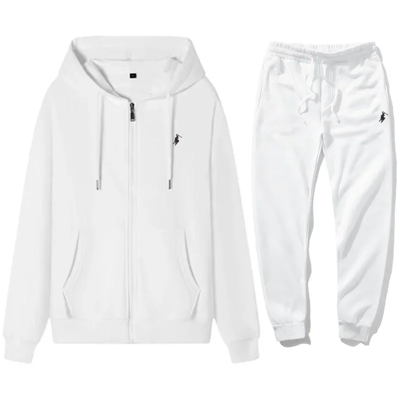 Embroidery Kit - Setelan Hoodie Klasik Pria 2026 Celana