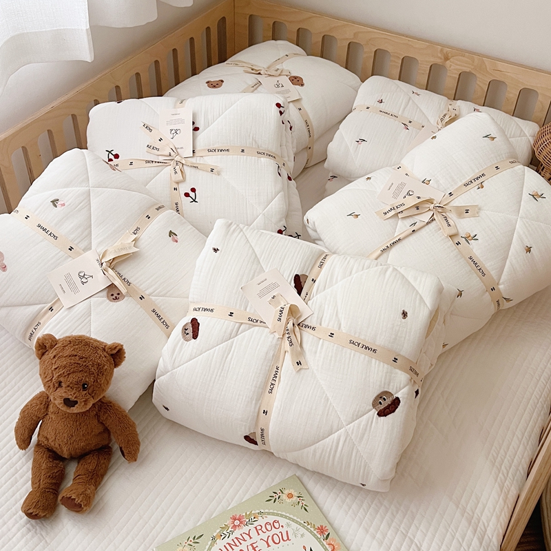 Embroidery And Quilting - Selimut Bayi Musim Dingin Anak-Anak Katun