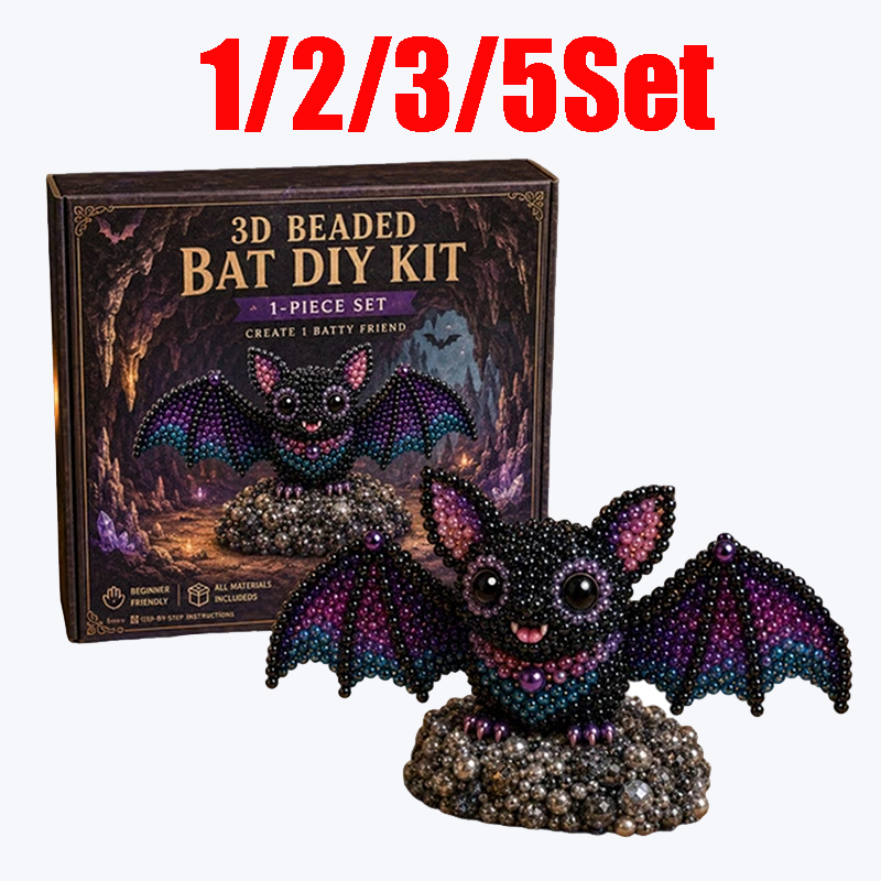 Embroidery Paper - 1/2/3/5Set Kit Kerajinan Manik-manik 3D, Manik-manik