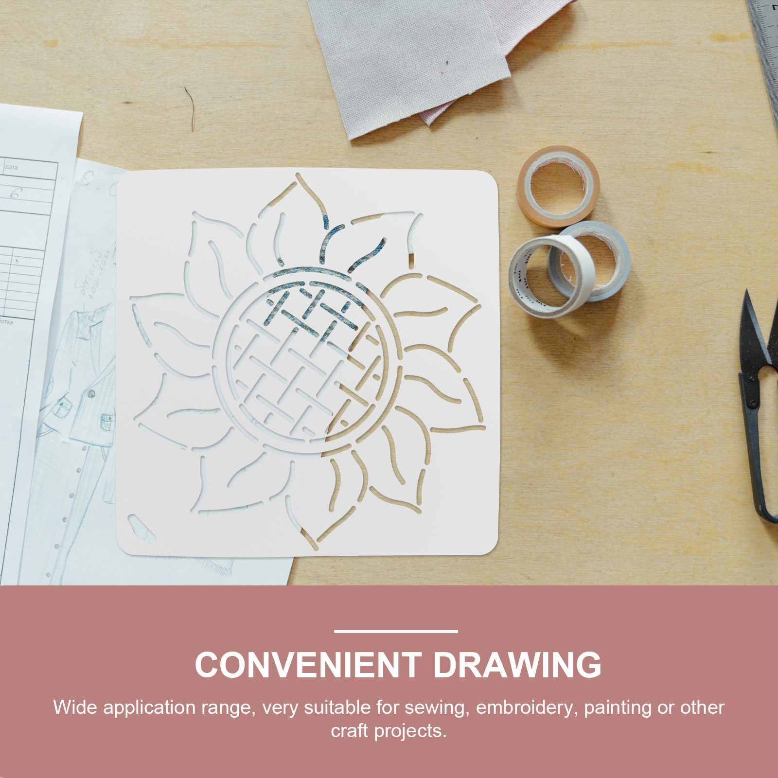 Embroidery And Quilting - Cetakan Jahitan Plastik Berongga Tahan Lama