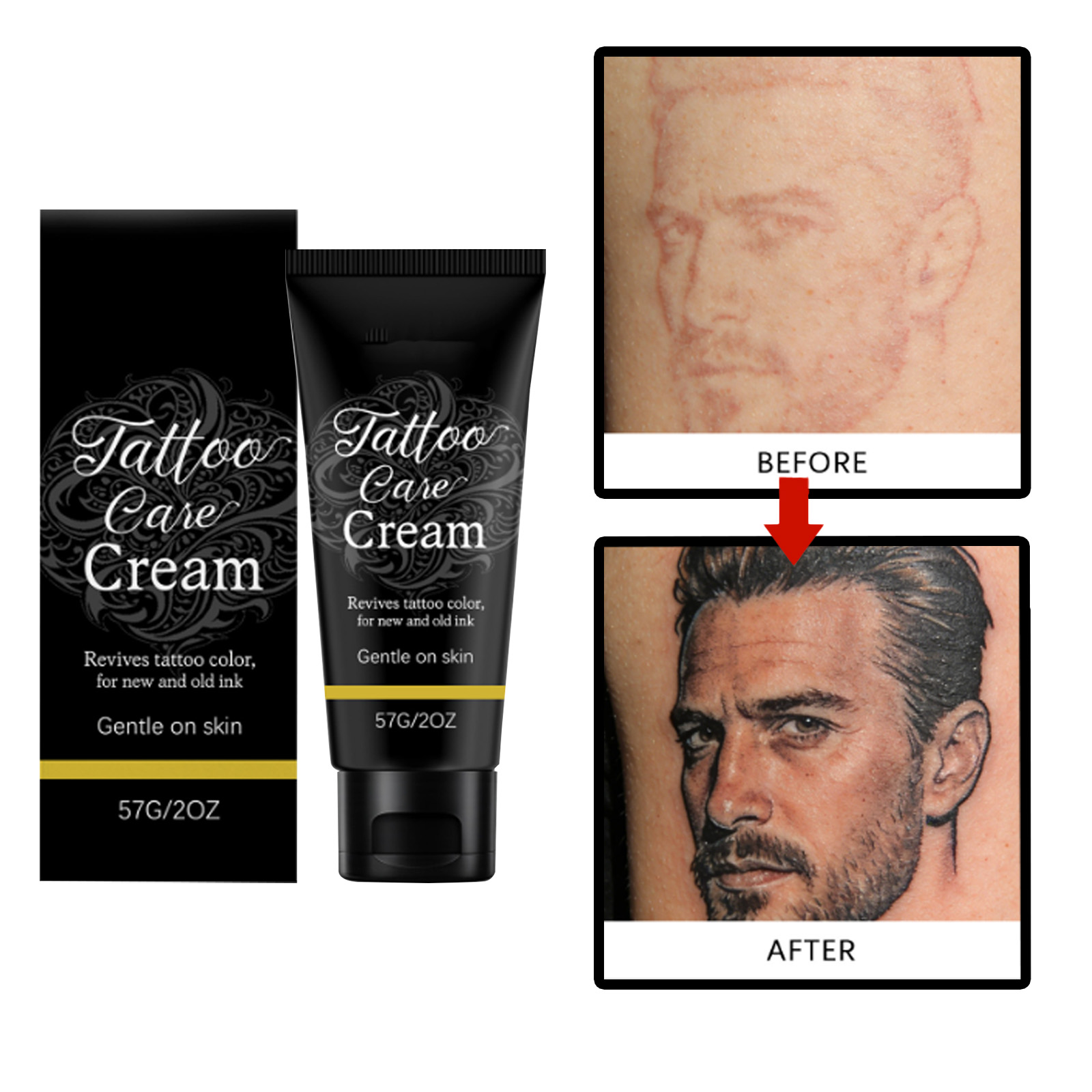 Embroidery Moisturizer - Krim Perawatan Tato, Pengikat Warna, Melembapkan,