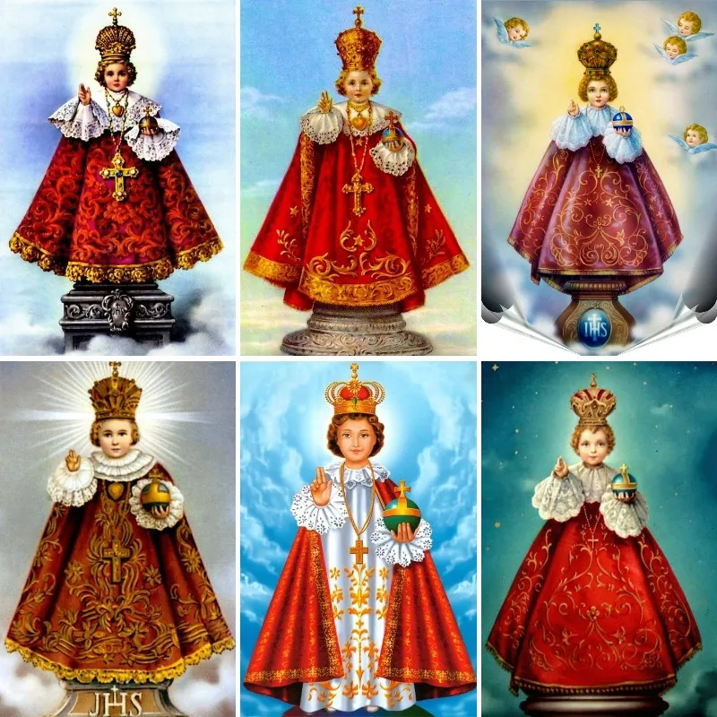 Bayi Yesus dari Praha Lukisan  - Embroidery Icon ulasan dan harga