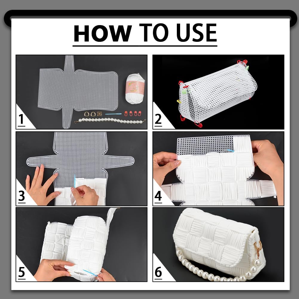 1-4Pcs Lembaran Kanvas Jaring  - Embroidery Paper ulasan dan harga
