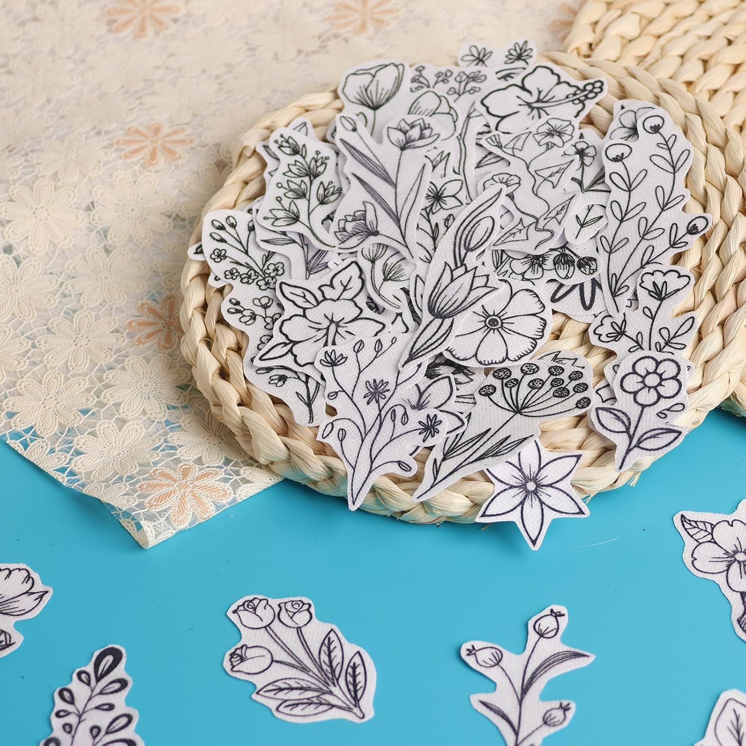 50 Buah Penstabil Bordir Larut - Embroidery Paper ulasan dan harga