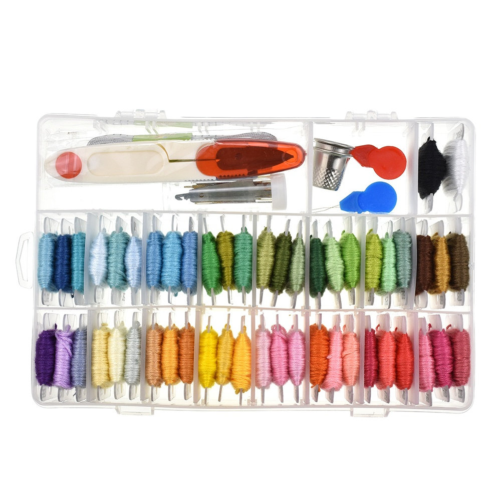 50 Perlengkapan Kit Bordir Ane - Embroidery Stitches ulasan dan harga