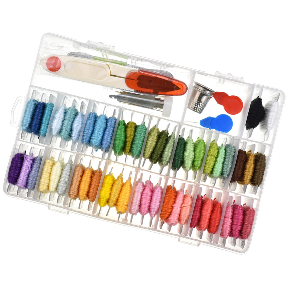 50 Perlengkapan Kit Bordir Ane - Embroidery Stitches ulasan dan harga