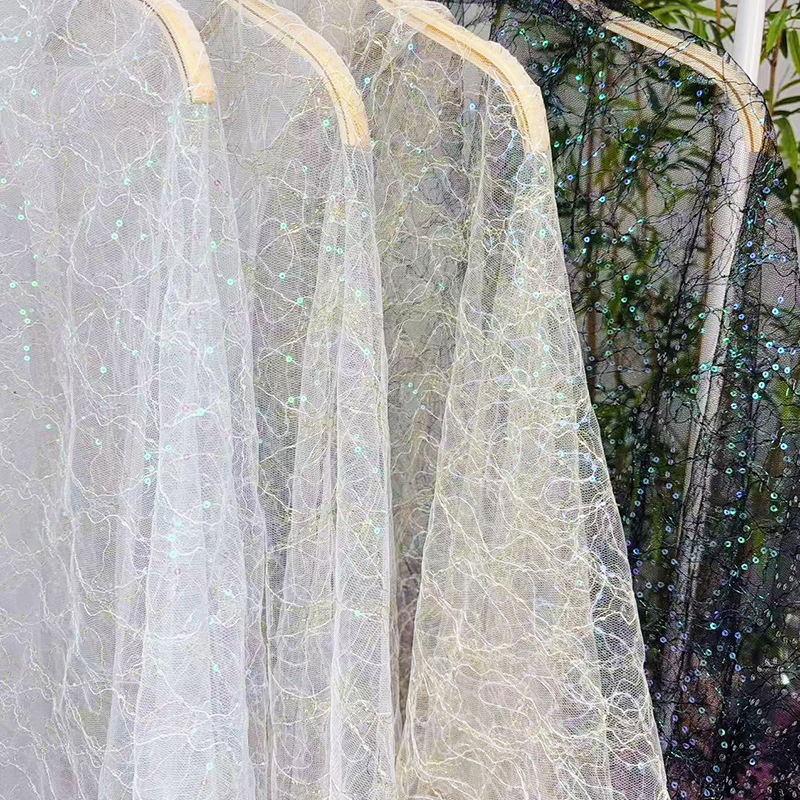 Bahan Gaun Pesta Malam Tulle P - Embroidery Net Dress ulasan dan harga