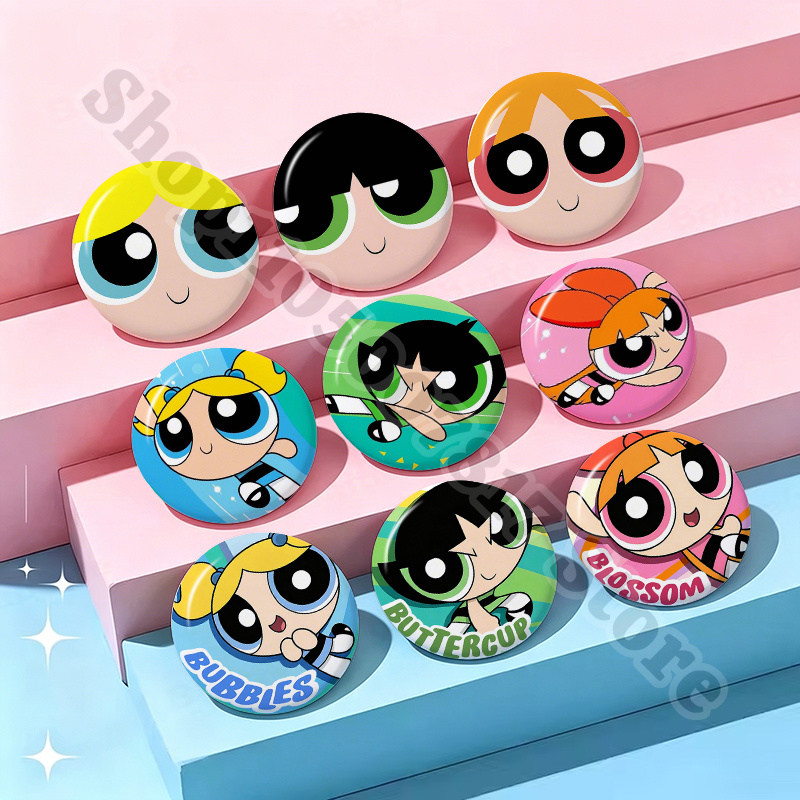 Bros Kartun Kawaii The Powerpu - Embroidery Reddit ulasan dan harga
