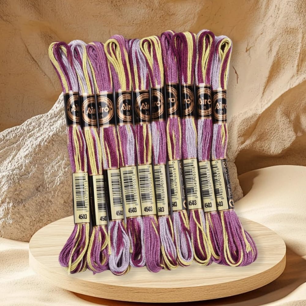 6 Helai Ungu Beraneka Ragam Be - Embroidery Stitches ulasan dan harga