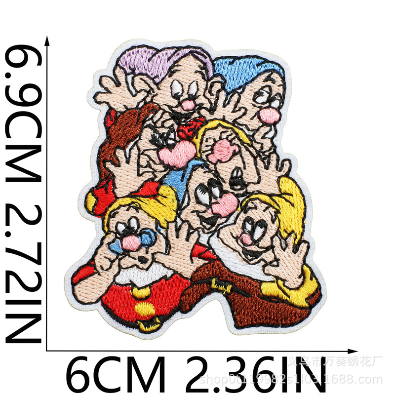 15 Buah Tambalan Bordir Putri  - Embroidery Patches ulasan dan harga