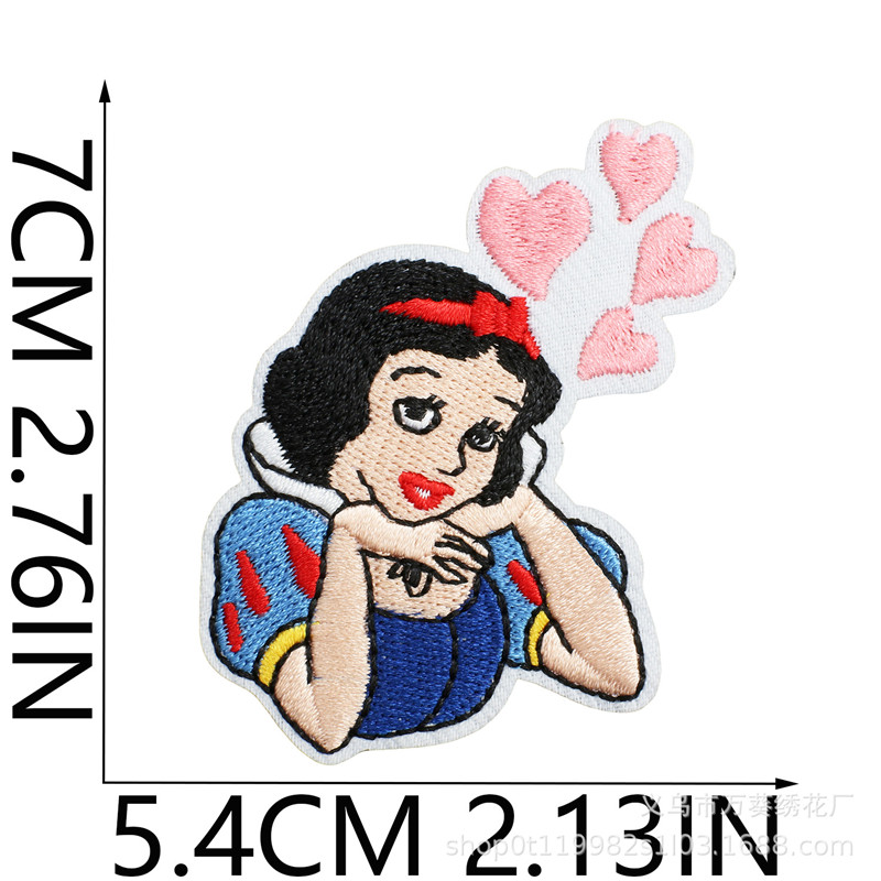 15 Buah Tambalan Bordir Putri  - Embroidery Patches ulasan dan harga