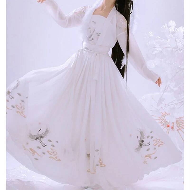 Rok Ru Panjang Pinggang Kancin - Embroidery Cotton Shirt ulasan dan harga