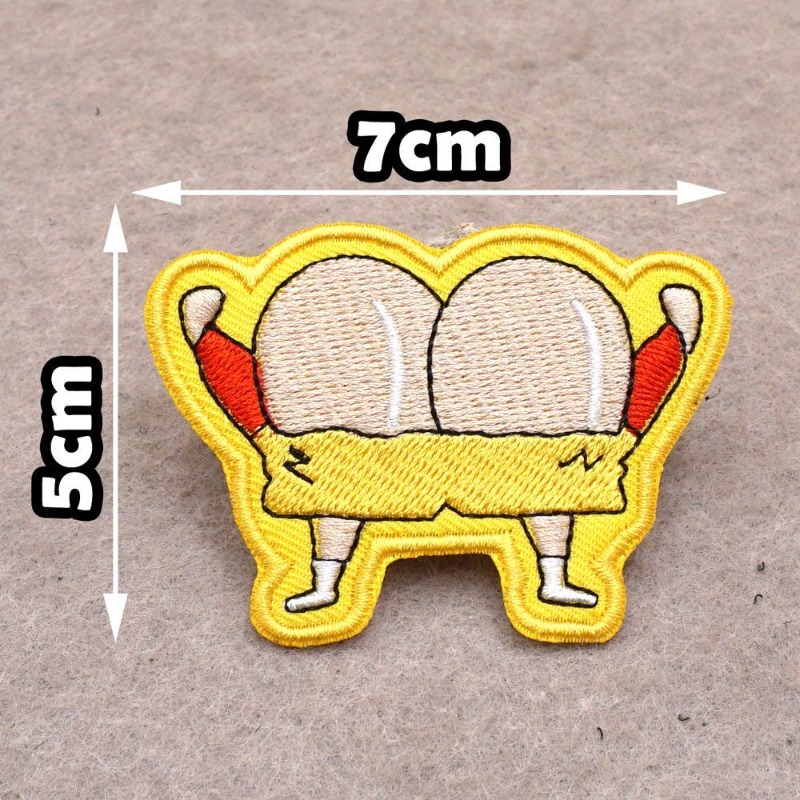Crayon Shin-chan Nohara Shinno - Embroidery Patches ulasan dan harga