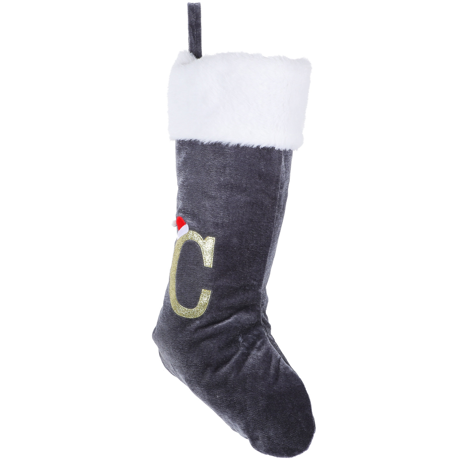 Kaus Kaki Natal Bordir Kartun, - Embroidery Xmas Stocking ulasan dan harga