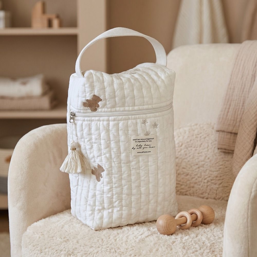 Tas Popok Bayi Portabel Berlap - Embroidery And Quilting ulasan dan harga