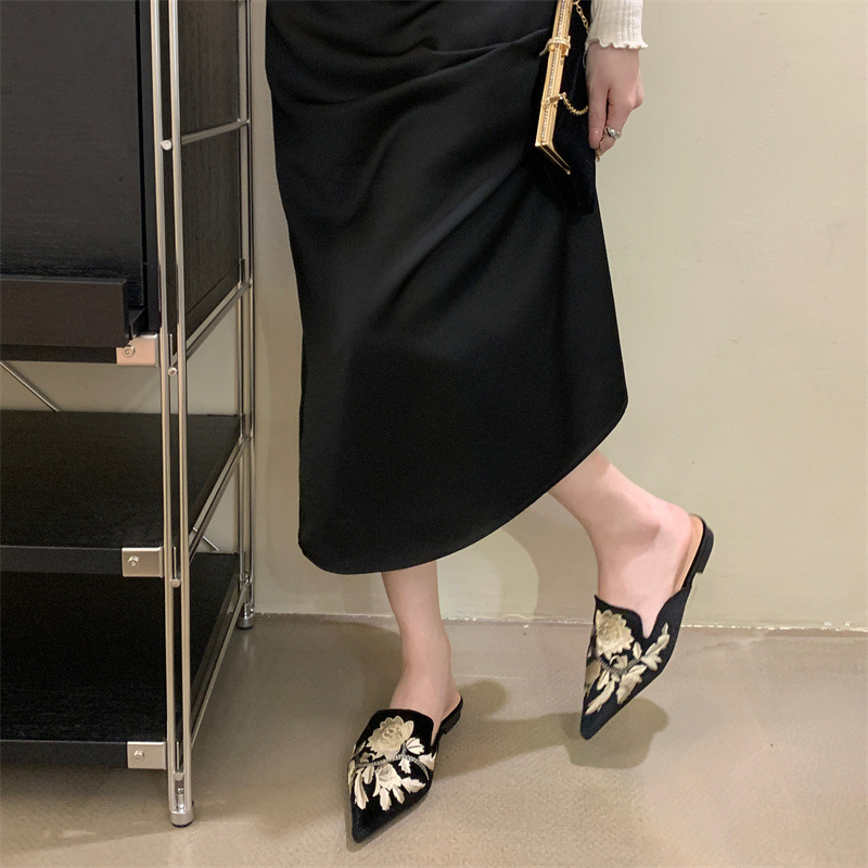 Sepatu Wanita Baru 2026, Sanda - Embroidery Design Free ulasan dan harga