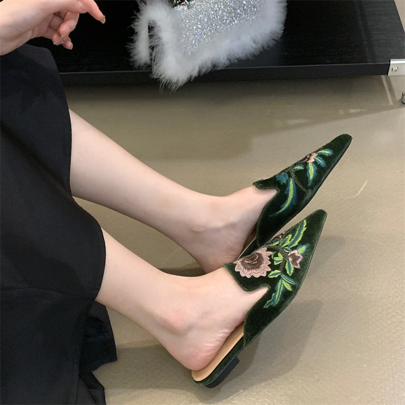 Sepatu Wanita Baru 2026, Sanda - Embroidery Design Free ulasan dan harga
