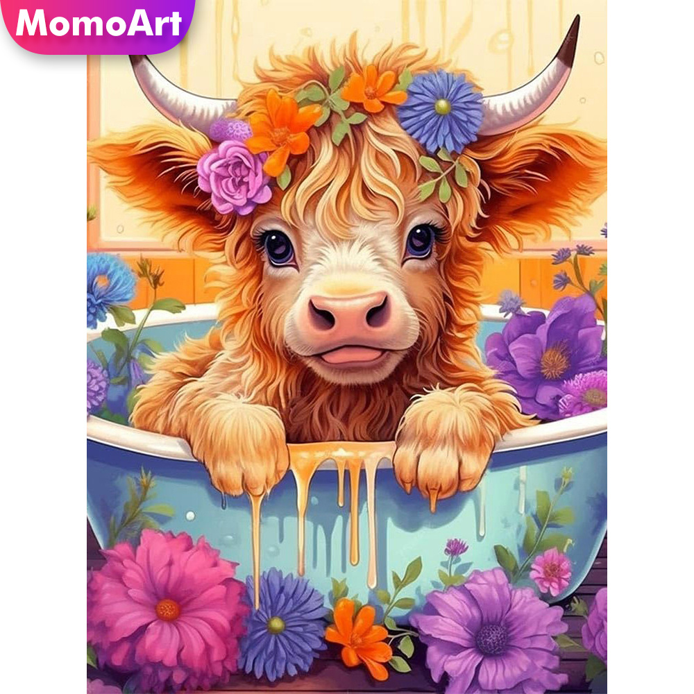 Momoart Counted Cross Stitch K - Embroidery Design Patterns Flowers ulasan dan harga