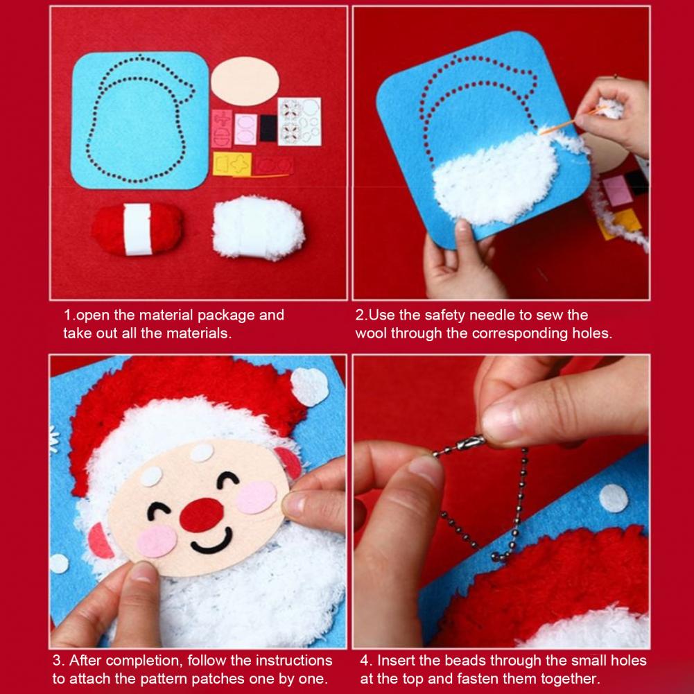 Perlengkapan Kerajinan untuk P - Embroidery Xmas Stocking ulasan dan harga