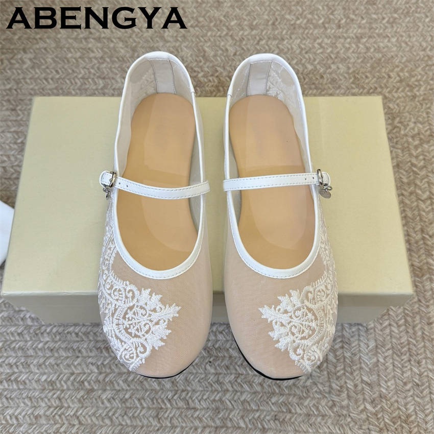 Sepatu Flat Bordir Renda untuk - Embroidery Design Free ulasan dan harga