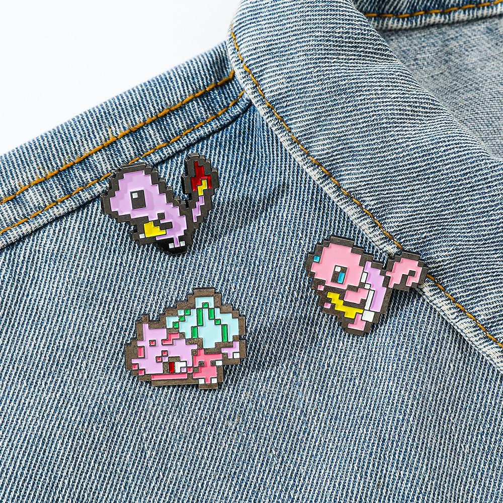 Pin Enamel Logam Pokemon Mosai - Embroidery Reddit ulasan dan harga