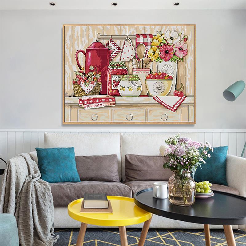 Peralatan Dapur Yang Nyaman Di - Embroidery Kitchen ulasan dan harga