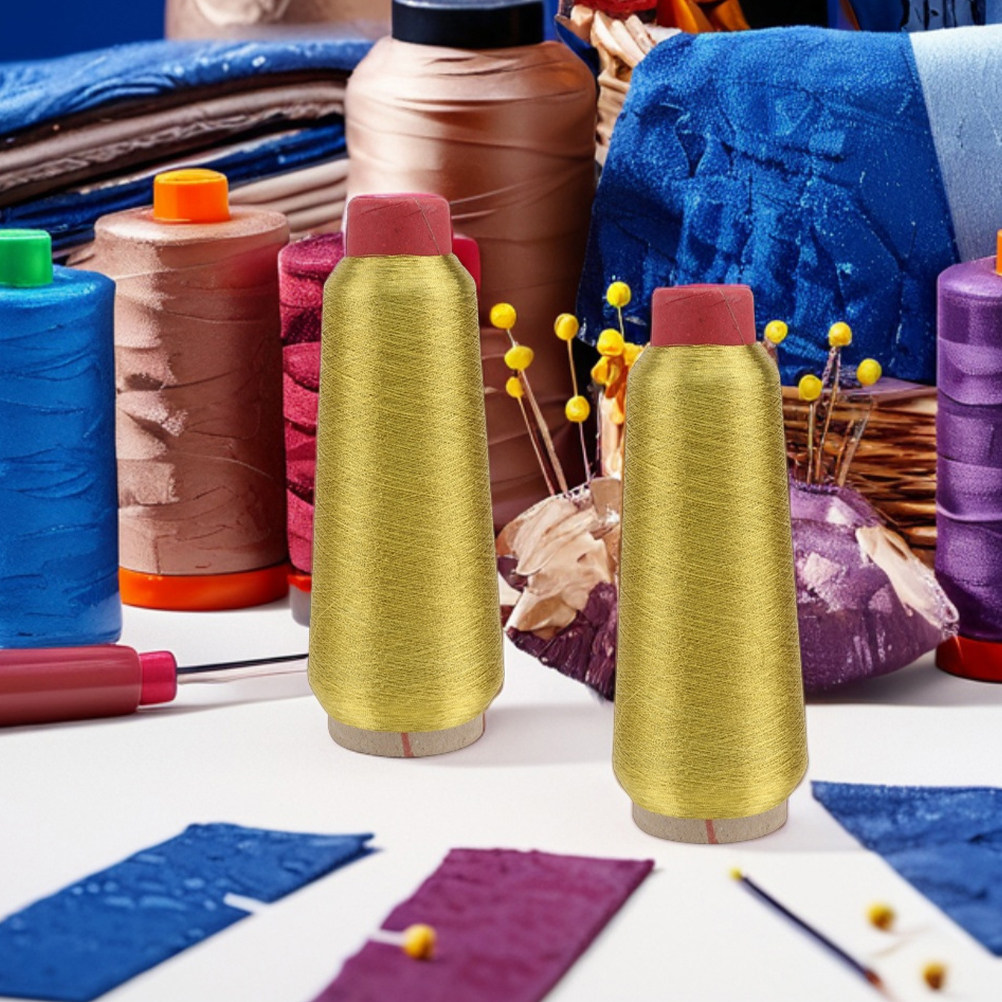 2 Gulungan Benang Jahit Mesin  - Embroidery Stitches ulasan dan harga