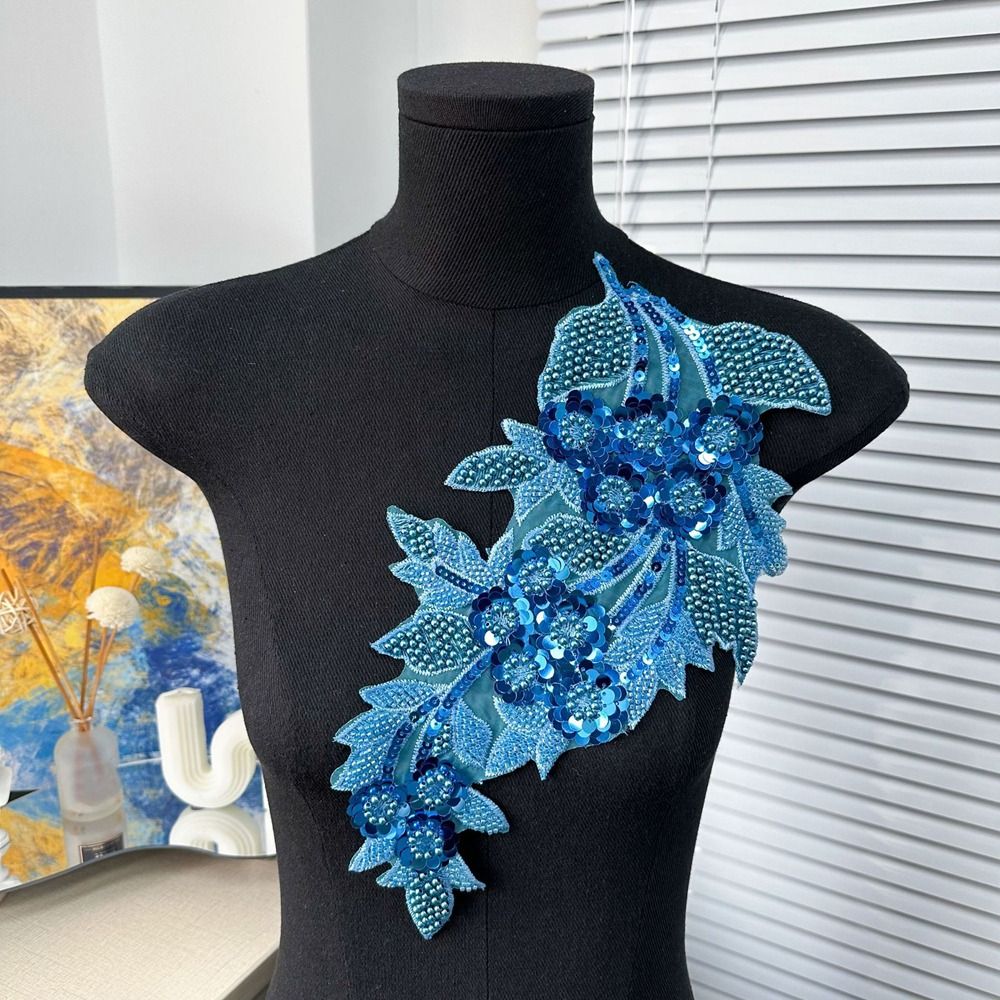 Patch Bordir Bunga Payet 3D un - Embroidery Patches ulasan dan harga