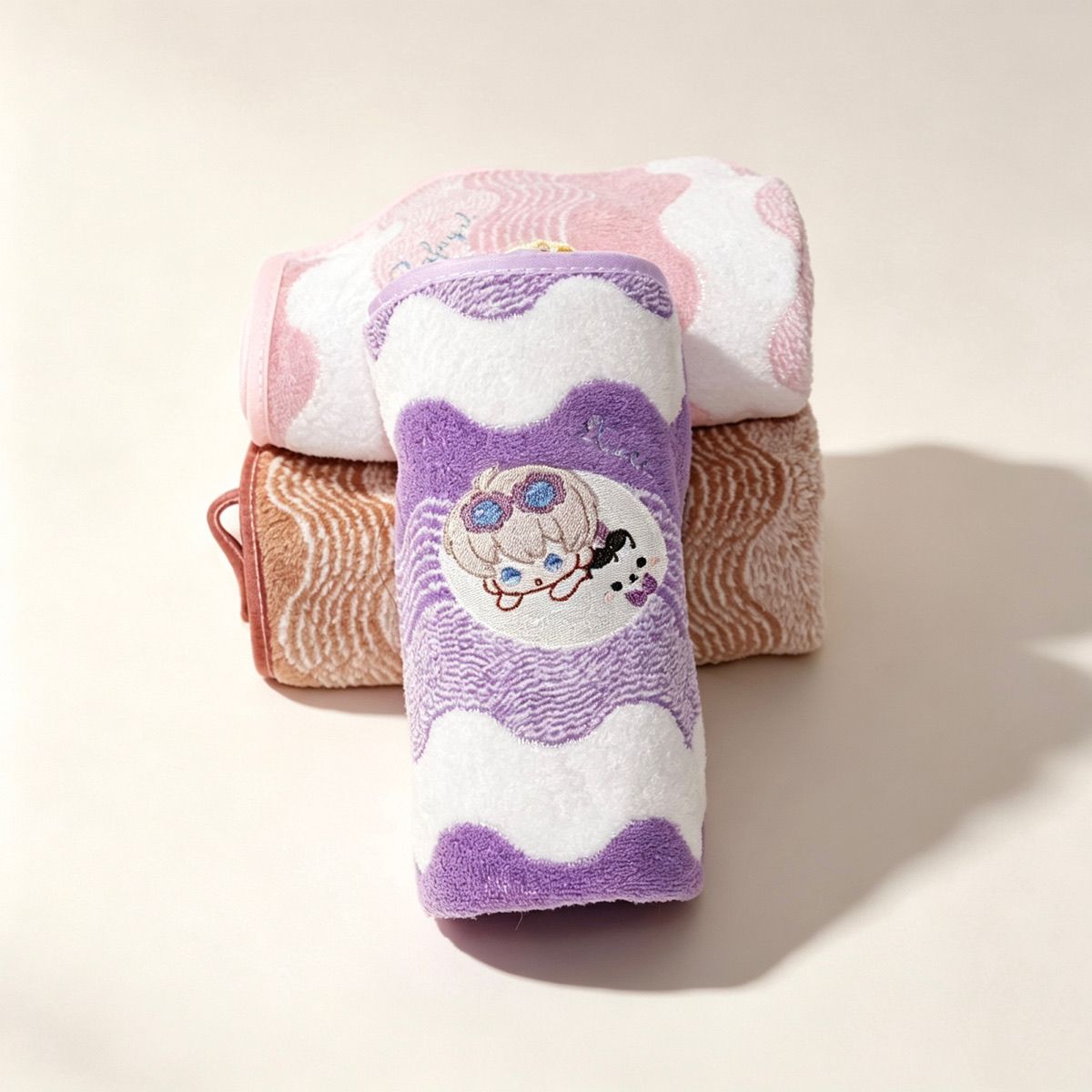 Handuk Tangan Anime Love and D - Embroidery Kit ulasan dan harga