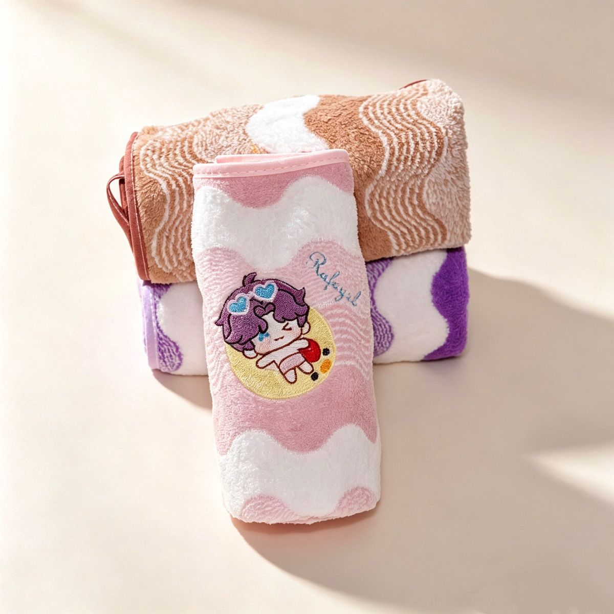 Handuk Tangan Anime Love and D - Embroidery Kit ulasan dan harga