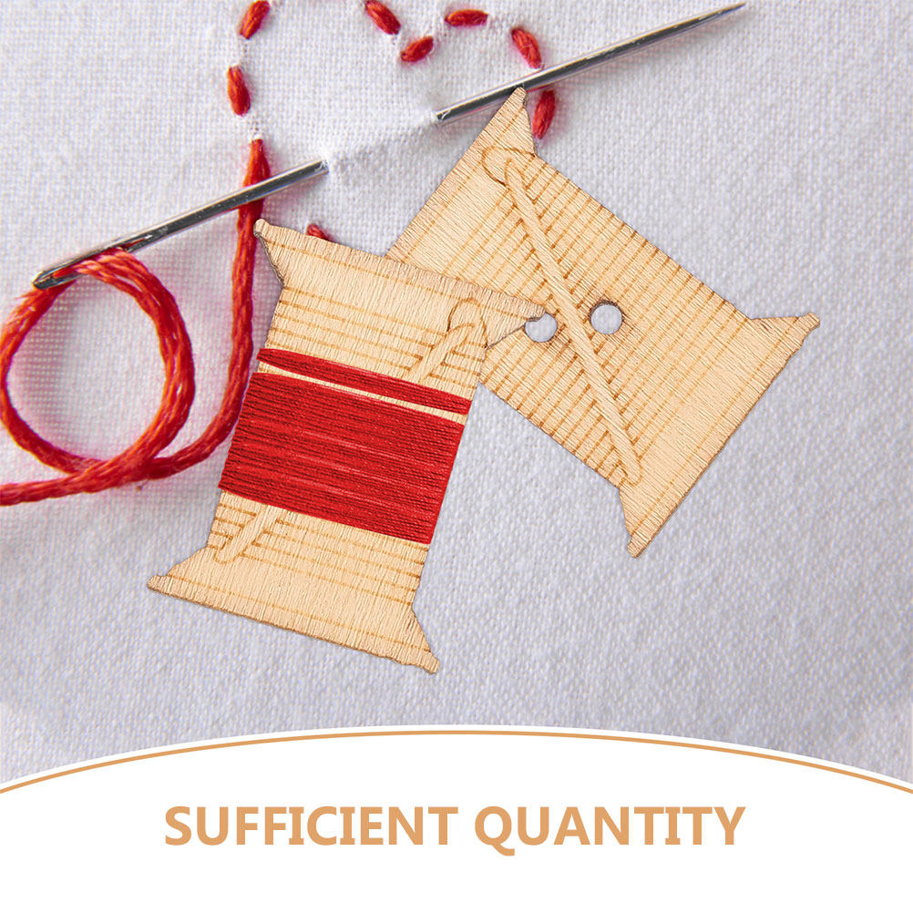 100Pcs Kartu Gulung Benang Bor - Embroidery Stitches ulasan dan harga