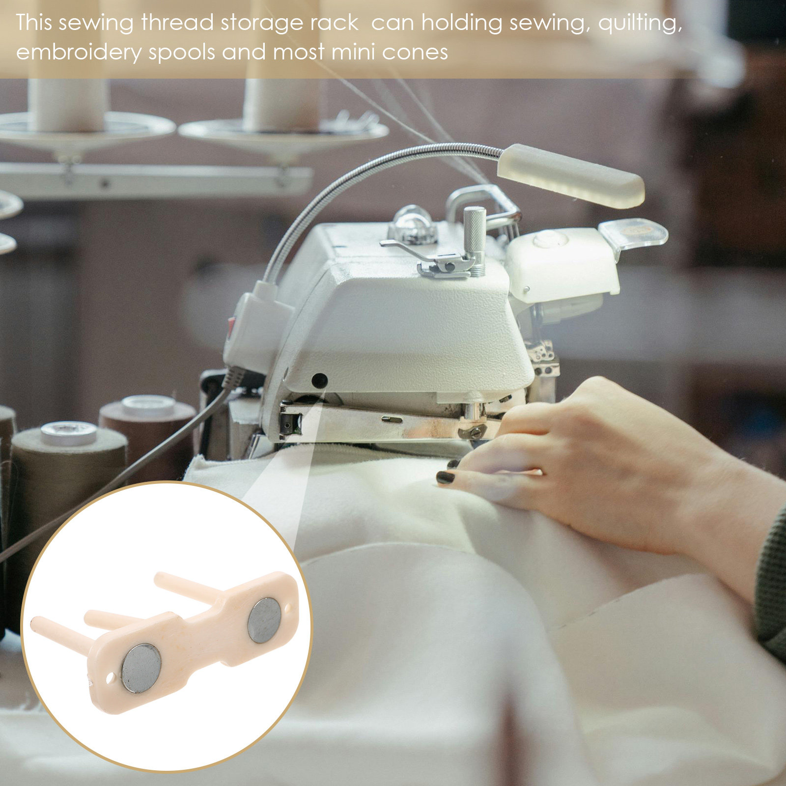 Rak Benang Plastik Penyangga G - Embroidery And Quilting ulasan dan harga
