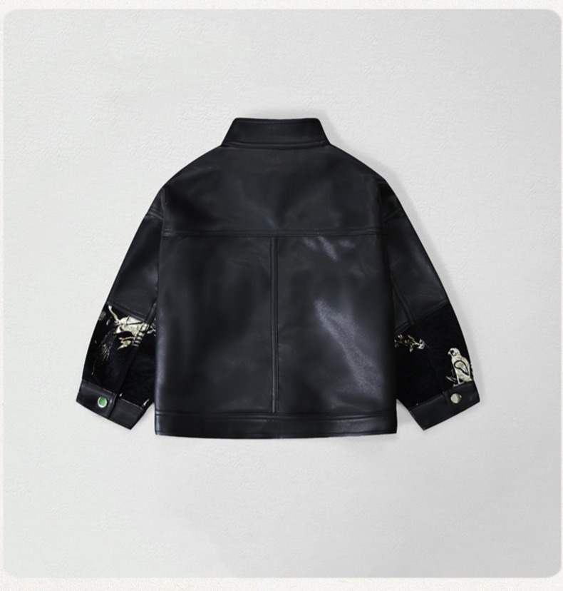 Jaket Kulit PU Bordir Sepeda M - Embroidery Kit ulasan dan harga