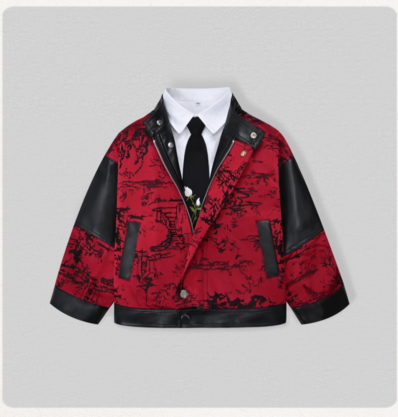 Jaket Kulit PU Bordir Sepeda M - Embroidery Kit ulasan dan harga