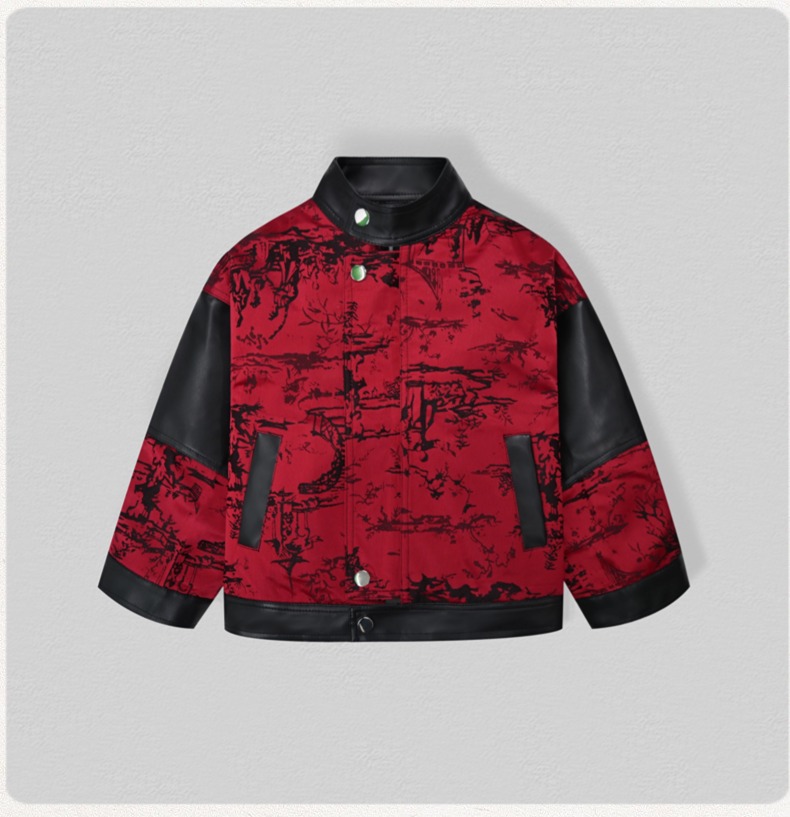 Jaket Kulit PU Bordir Sepeda M - Embroidery Kit ulasan dan harga