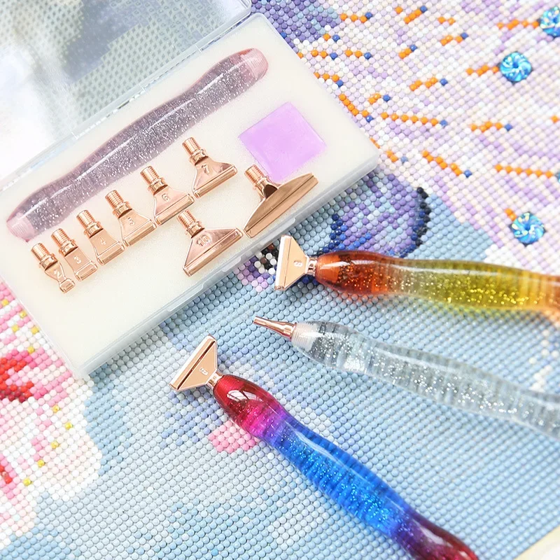 Set pena bor titik lukisan ber - Embroidery Paper ulasan dan harga