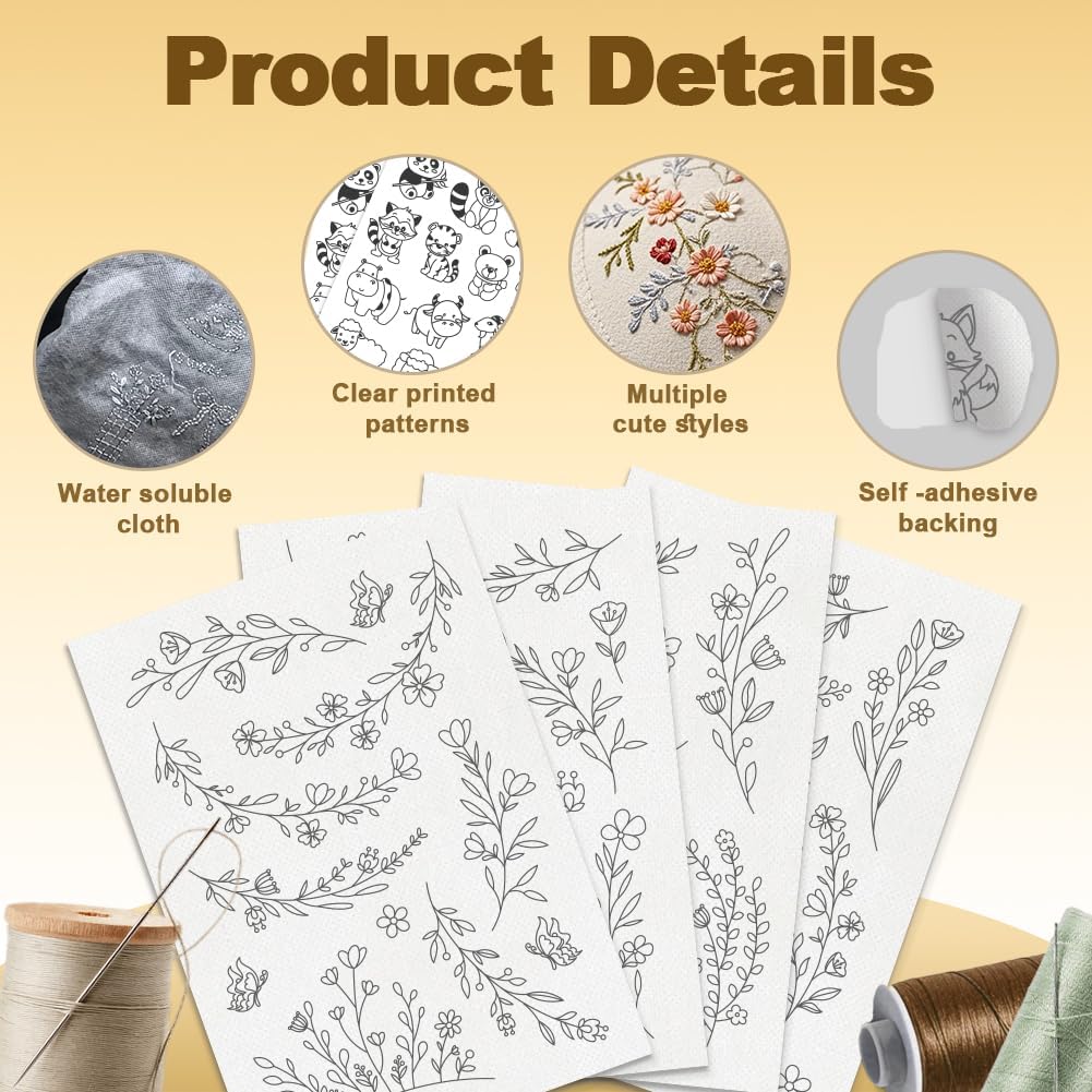 Kertas Penstabil Bordir Larut  - Embroidery Paper ulasan dan harga