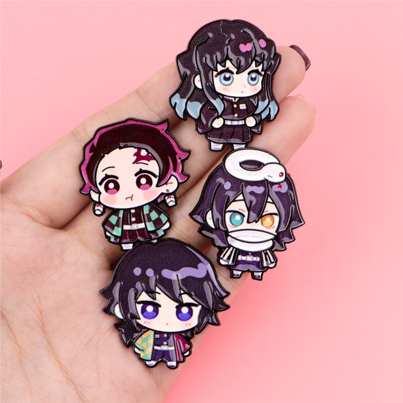 Pin Enamel Karakter Kartun Kim - Embroidery Reddit ulasan dan harga