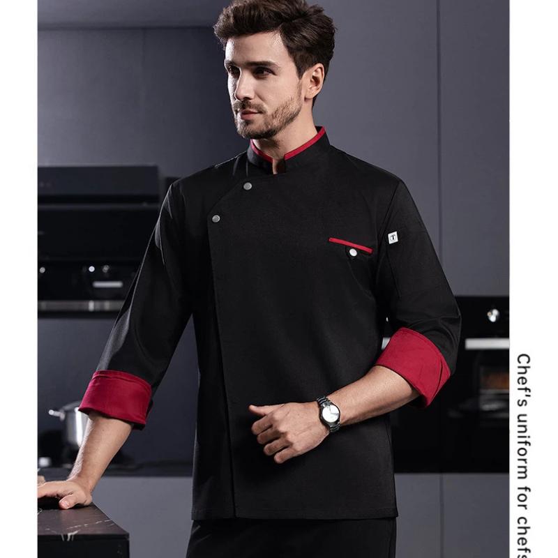 Seragam Koki Pakaian Kerja Len - Embroidery Kitchen ulasan dan harga