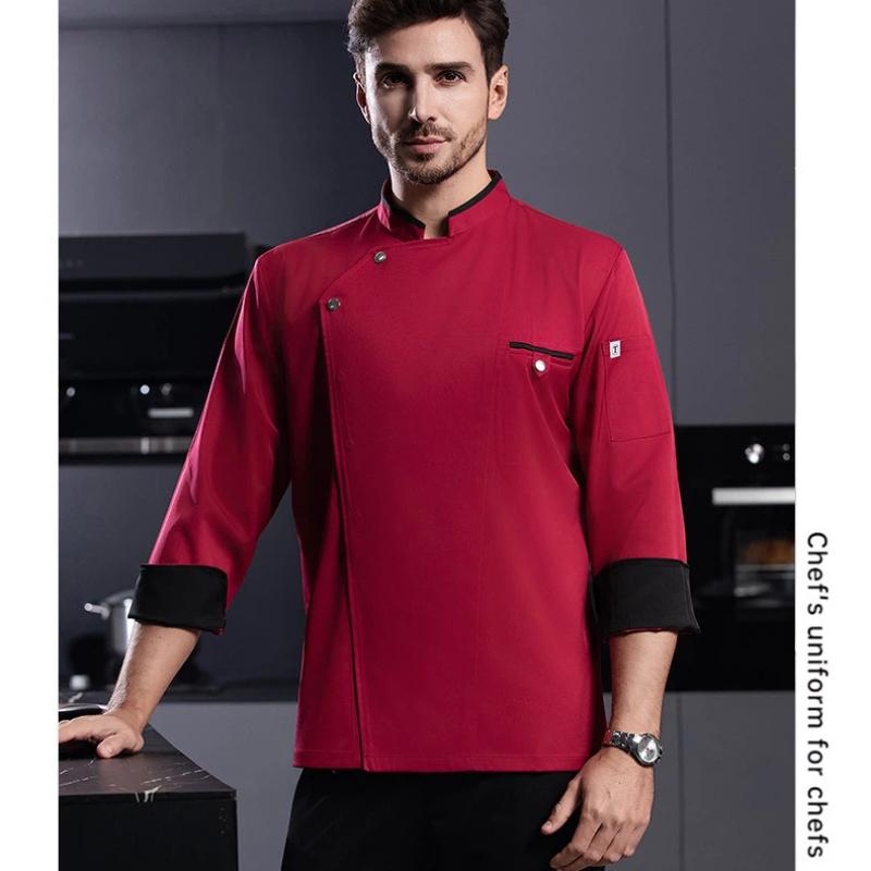 Seragam Koki Pakaian Kerja Len - Embroidery Kitchen ulasan dan harga