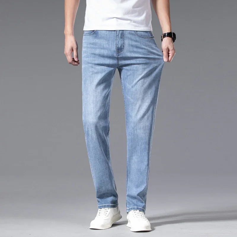 Celana Jeans kasual lurus musi - Embroidery On Jeans ulasan dan harga