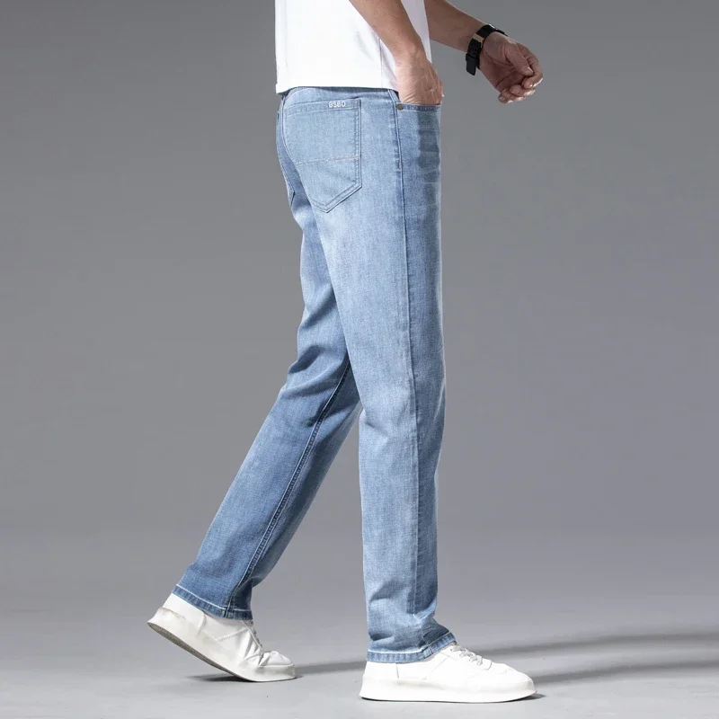 Celana Jeans kasual lurus musi - Embroidery On Jeans ulasan dan harga