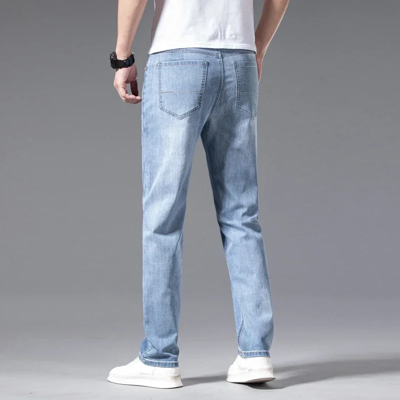 Celana Jeans kasual lurus musi - Embroidery On Jeans ulasan dan harga