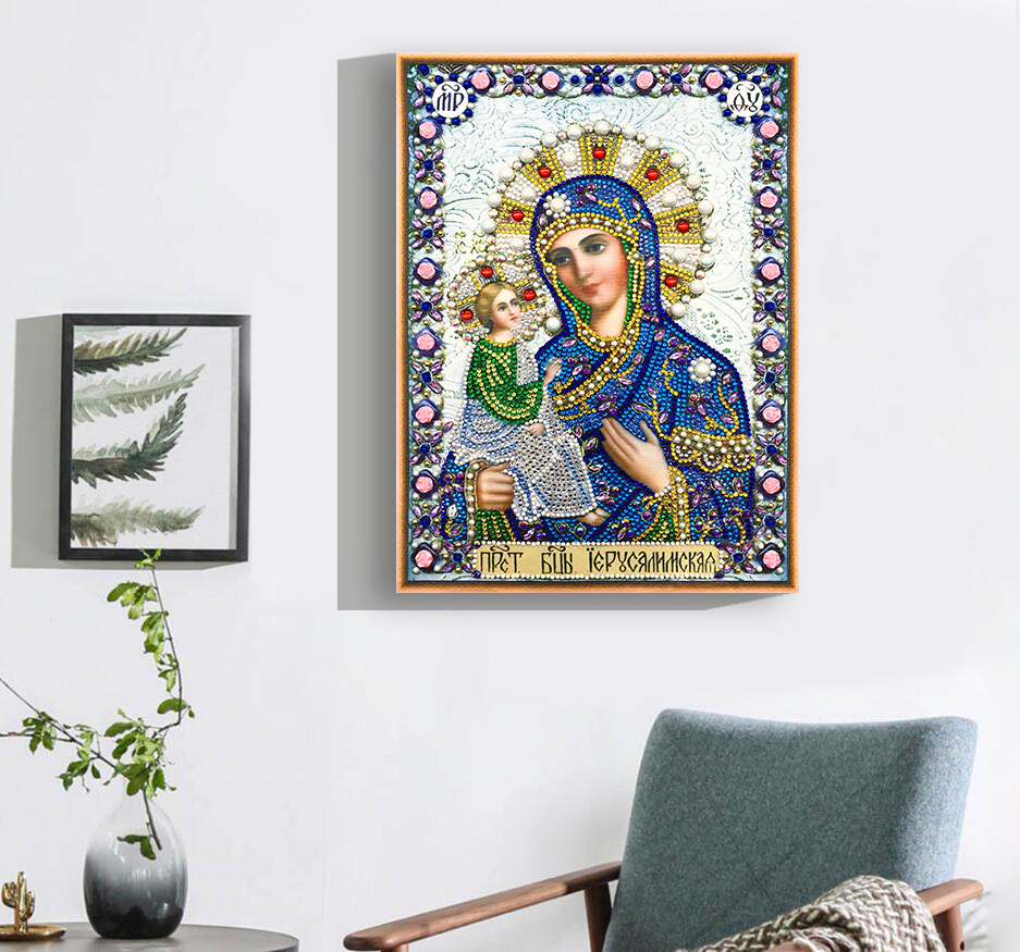 Baru 5d DIY Lukisan Berlian Kr - Embroidery Icon ulasan dan harga